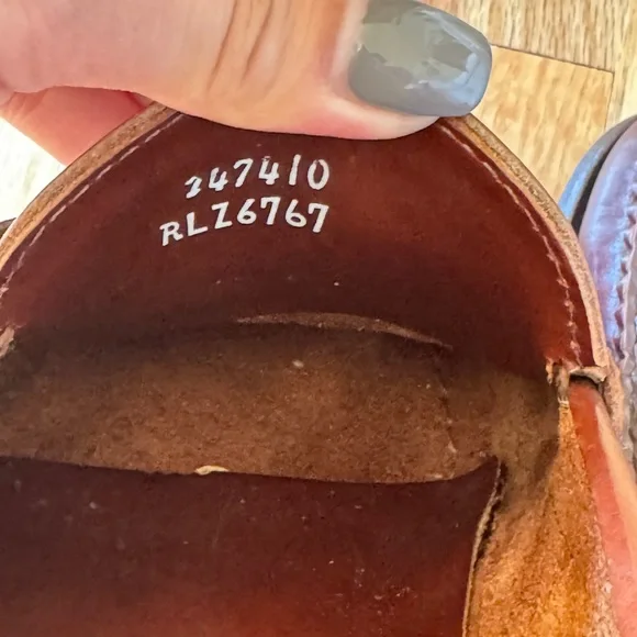 Vintage POLO RALPH LAUREN Men’s‎ Penny Brown Loafers - Picture 8 of 11